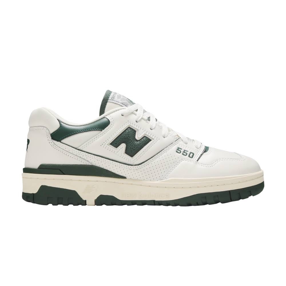 Sold on Depop - Aime Leon Dore x 550 "Evergreen" New Balance Sneakers -M7 / W9